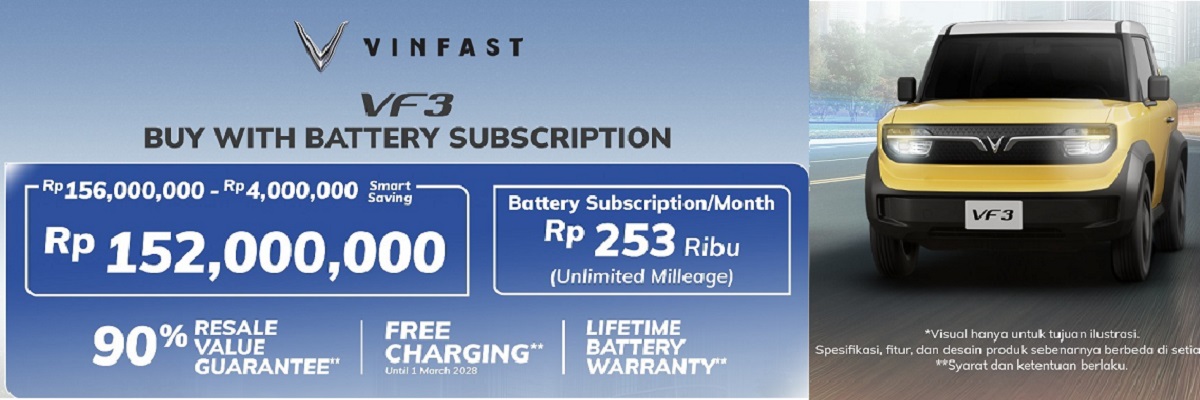 Promo Vinfast - Vinfast Karawaci 2026
